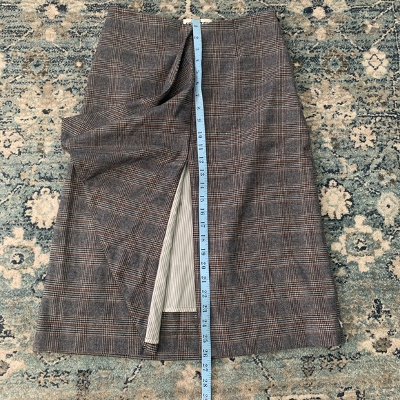 Essentiel Entwerp plaid skirt - Picture 7 of 13